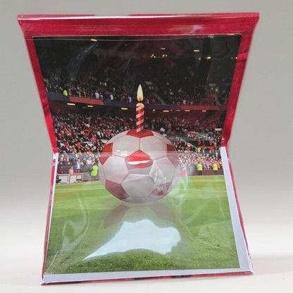Musical Birthday Card Football Fan  Replaceable  Battery as per 2027 EU Regs