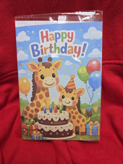 Premium Musical Birthday Card Children Audio Sound Pop Up Cake And Light And...